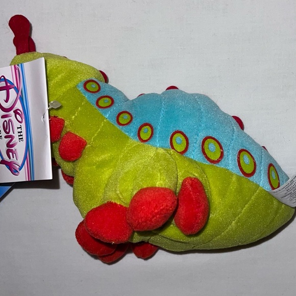 New Disney Bugs Life Heimlich Plush Bean Bag Toy 9 in beanie - Picture 3 of 9